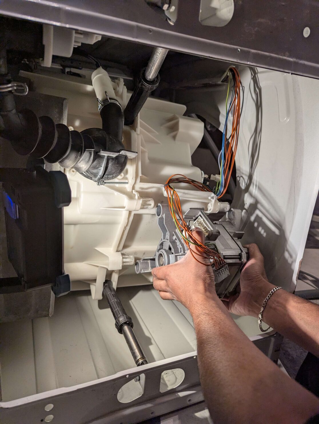 Kohletausch Waschmaschinenmotor